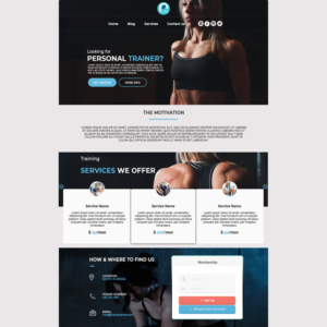 Landing Page-Design von Epic Web Designer für dieses Projekt | Design #20506699