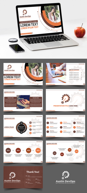 PowerPoint Template - Multiple Slide Backgrounds | PowerPoint-Design von SAI DESIGNS