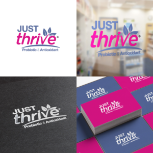 Just Thrive (either all uppercase, all lowercase, or a combination off both) | Logo Design by tuan1968