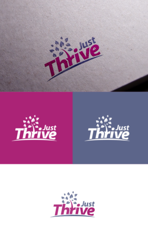 Just Thrive (either all uppercase, all lowercase, or a combination off both) | Logo Design by logo_s