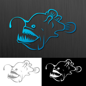 Angler Fish Design | Graphic Design by aspiremedia