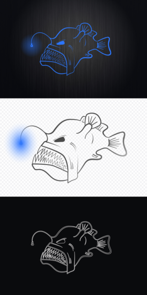 Angler Fish Design | Grafik-Design von MTajvidi