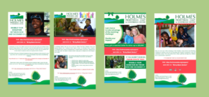 Holmes Fundraising E-mail Campaign | Email Marketing Design by Kristina Andonoff