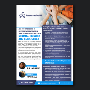 Restorative US Workshop Flyers | Flyer Design by aspiremedia