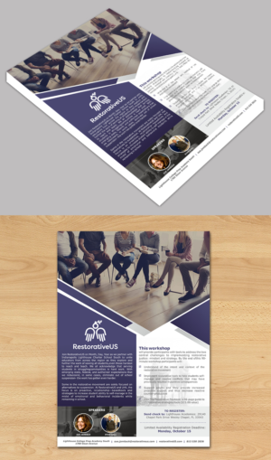 Restorative US Workshop Flyers | Flyer Design by ecorokerz