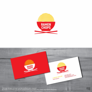 Ramen Chops    | Logo-Design von MBARO