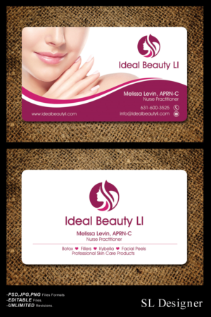 Medical Aesthetics business cards | Business Card Design by SL Designer