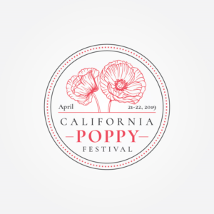 California Poppy Festival | Logo-Design von Irina Makedonska