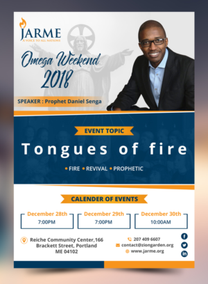 Omega Weekend event flyer | Flyer-Design von TSU Creations