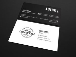 Business card representing 2 natural foods companies! | Business Card Design by Riz'