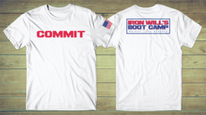 Grand Opening - Iron Wills Bootcamp | T-shirt Design by db1404