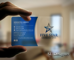 Customs House descriptive business cards | Business Card Design by SL Designer