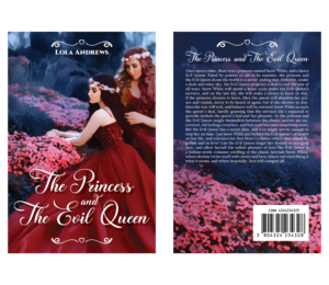 Create a book cover for lesbian erotic romance retelling of Snow White 