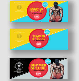 Summer Special for Victory Gym | Graphic Design by IndreDesign