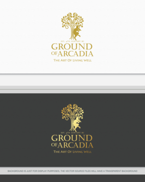 Ground of Arcadia The art of living well  est. 4th century BC | Logo Design by AD-X