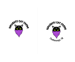 Naughty Cat Cafe | Logo Design by lionx