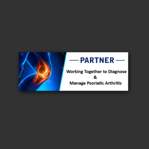 PARTNER: Psoriatic Arthritis web banner- 850 x 300px  | Banner Ad Design by aspiremedia