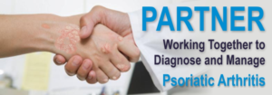 PARTNER: Psoriatic Arthritis web banner- 850 x 300px  | Banner Ad Design by Maestroto