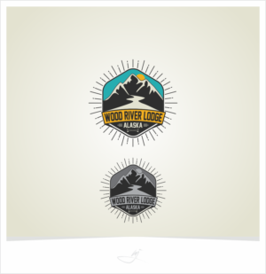 Wood River Lodge - Alaska- | Logo Design by Mimi & Max