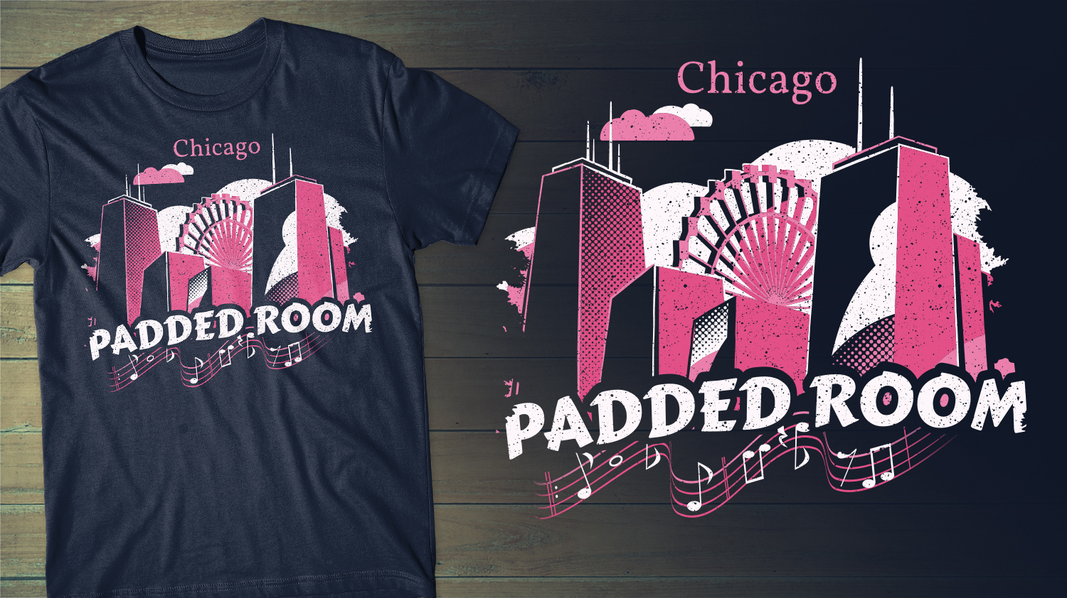 T-shirt Design by db1404 for Padded Room | Design #20612189