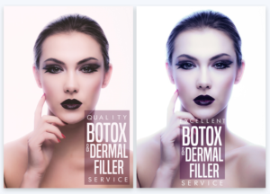 Design Simple & Basic Advertising Poster for Botox and Dermal Filler | Graphic Design by Ngoeg