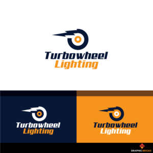 Turbowheel Lighting  | Logo Design by Graphic Bricks