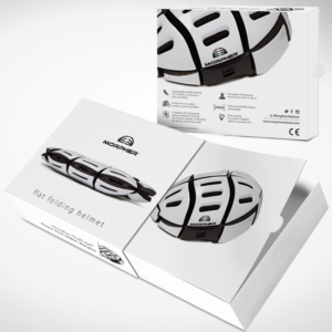 Award winning folding cycle / e-scooter helmet needs STUNNING packaging | Packaging Design by tuan1968