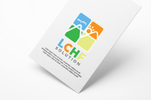 LCHF SOLUTION | Logo Design by Locke+