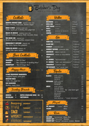 Menu Design by Vibhavana91 for this project | Design #22183423