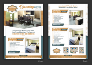 New Flyer Design Project - for sale units at The Resort phase 3  | Flyer Design by SAI DESIGNS