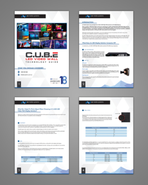 CUBE LED WALL BUYERS GUIDE | Flyer-Design von ecorokerz