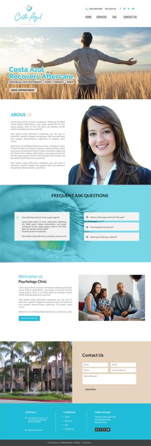 Professional website for psychological services | Web Design by chandrayaan.creative