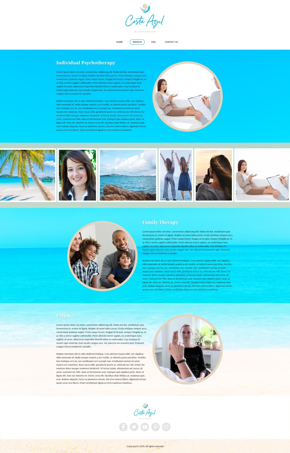 Web Design by v.senthil-designer for Costa Azul  | Design #20691471