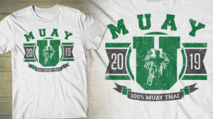 T-Shirt for Muay U gym in American College Style | T-Shirt-Design von db1404