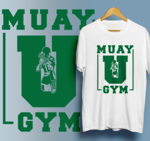 T-Shirt for Muay U gym in American College Style | T-Shirt-Design von 99.degree