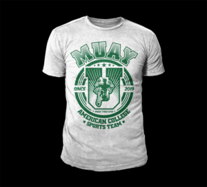 T-Shirt for Muay U gym in American College Style | T-Shirt-Design von D'Mono