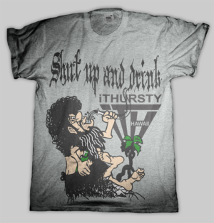 Shut up and drink | T-Shirt-Design von dundun