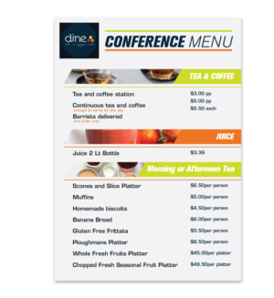 help me Create CNL Catering offsite menus  | Grafik-Design von Ngoeg