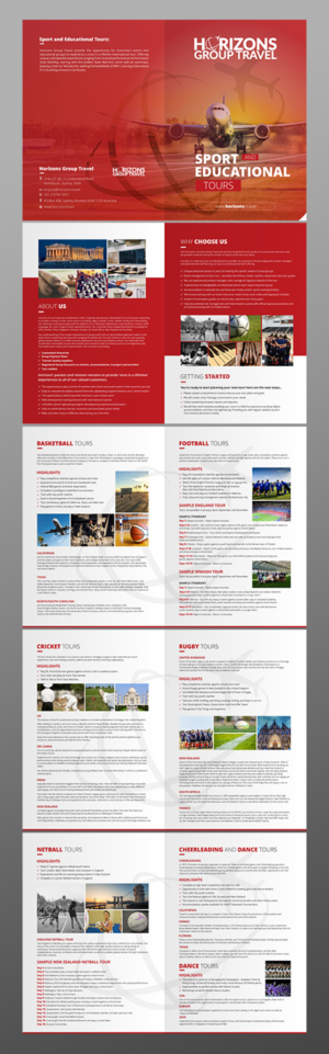 16 Page, A4. Company Brochure. Specialist Travel Company | Broschüren-Design von ecorokerz