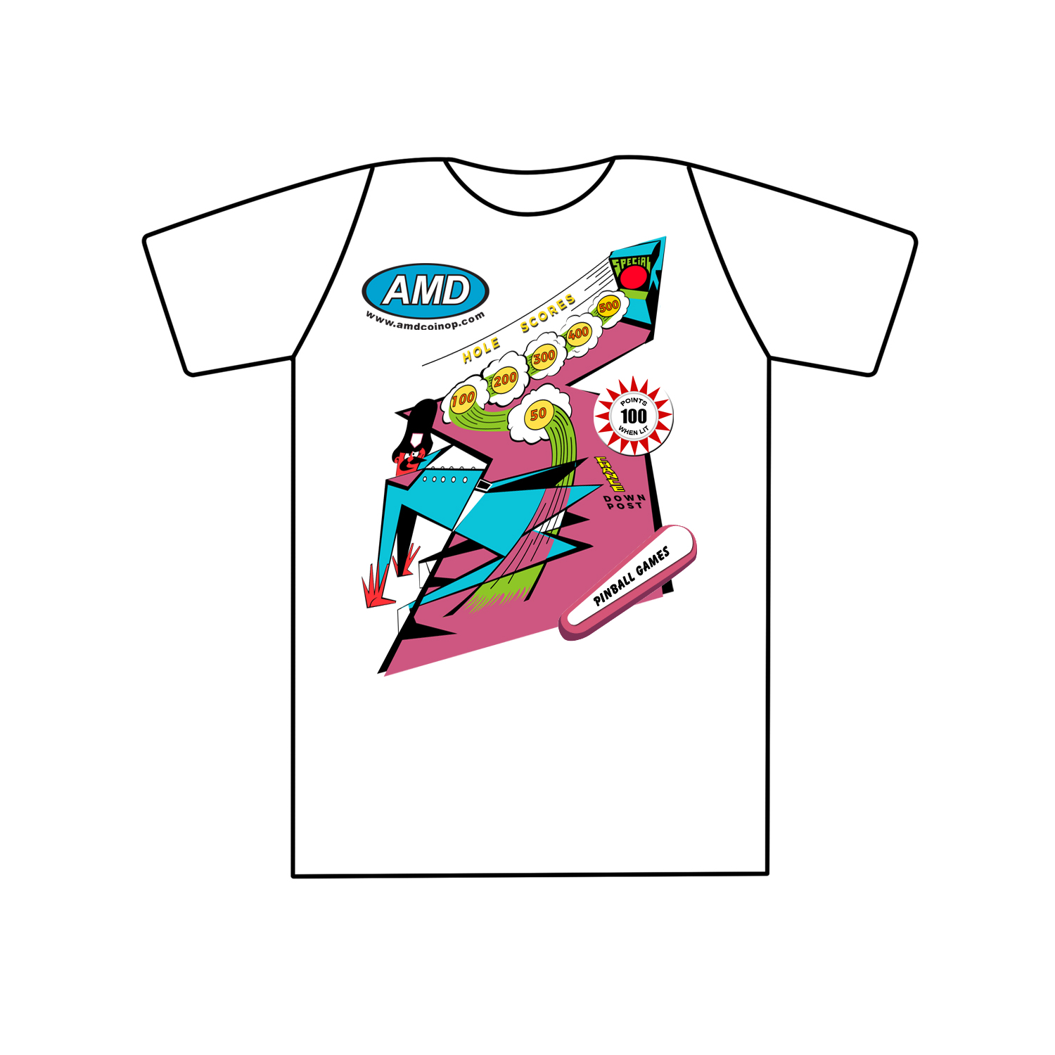 T-Shirt-Design von tarokun für AMUSEMENT MACHINE DISTRIBUTORS | Design #20724585