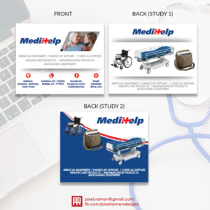 MediHelp | Business Card Design by Noche designs