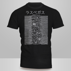 Unknown Pleasures Las Vegas  | T-shirt Design by Kero