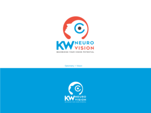 KW NeuroVision. Maximizing your vision potential. | Logo Design by kazi.design