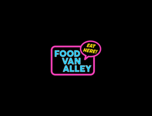 Food Van Alley. Eat Here! | Logo Design by MOH Studio