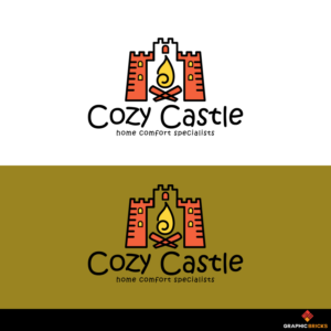 Cozy Castle home comfort specialists | Logo Design by Graphic Bricks