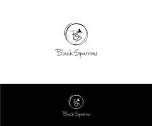 Black Sparrow or any abbreviation of this or alternatively a simple illustration | Logo-Design von lionx