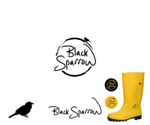 Black Sparrow or any abbreviation of this or alternatively a simple illustration | Logo-Design von Grapi