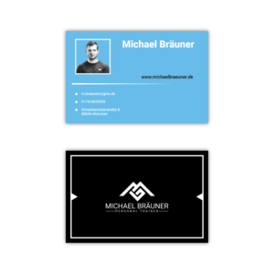 Business Card Design for a Personal Trainer | Business Card Design by wahyu azizi