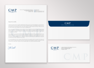 Clark May Price LLC letterhead/envelope/stationary | Stationery Design by chandrayaan.creative