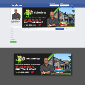 Facebook Cover and page Design for a house flipper | Facebook Design by Schöpfer